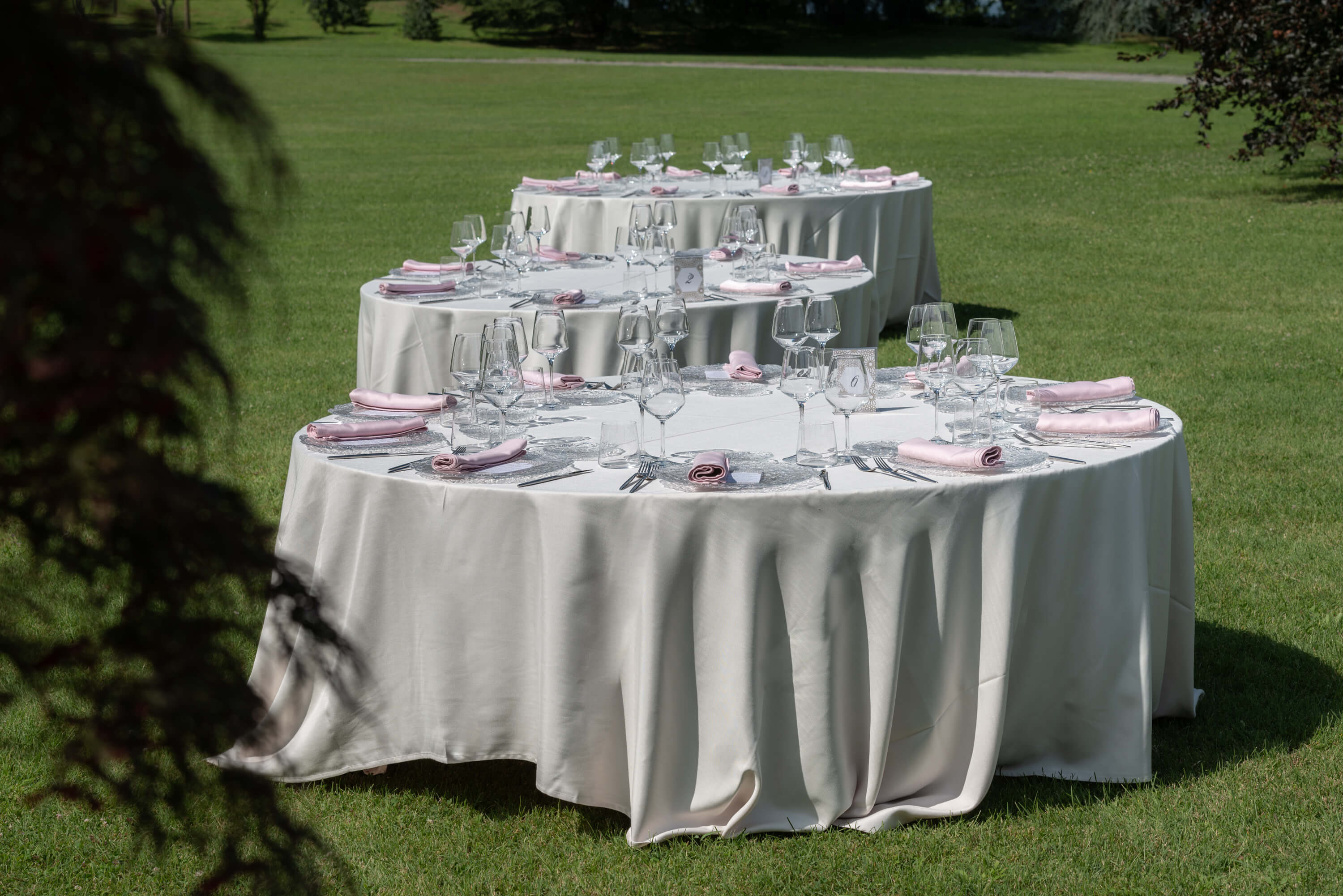 Allestimento location per matrimonio