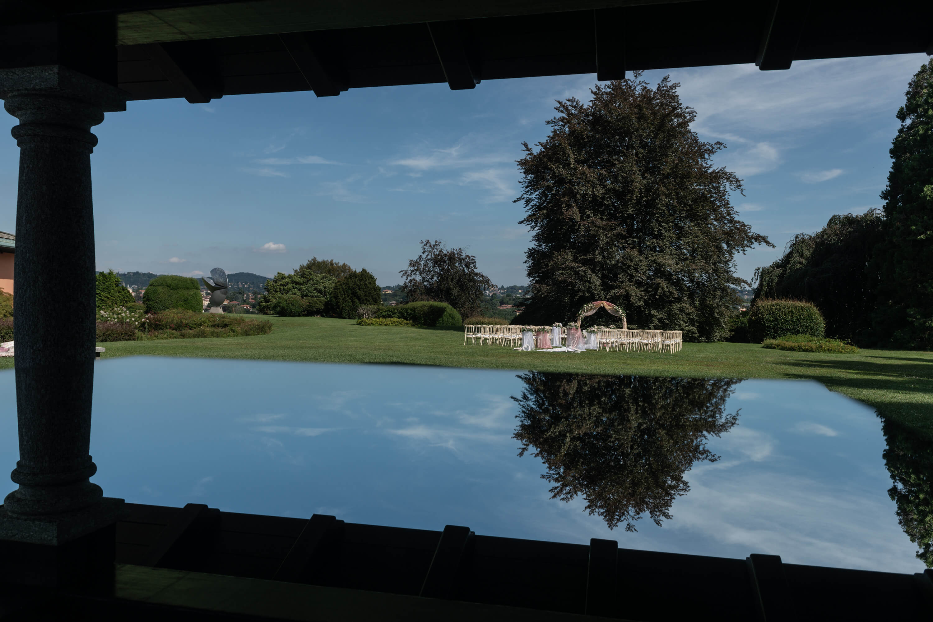 Allestimento location per matrimonio