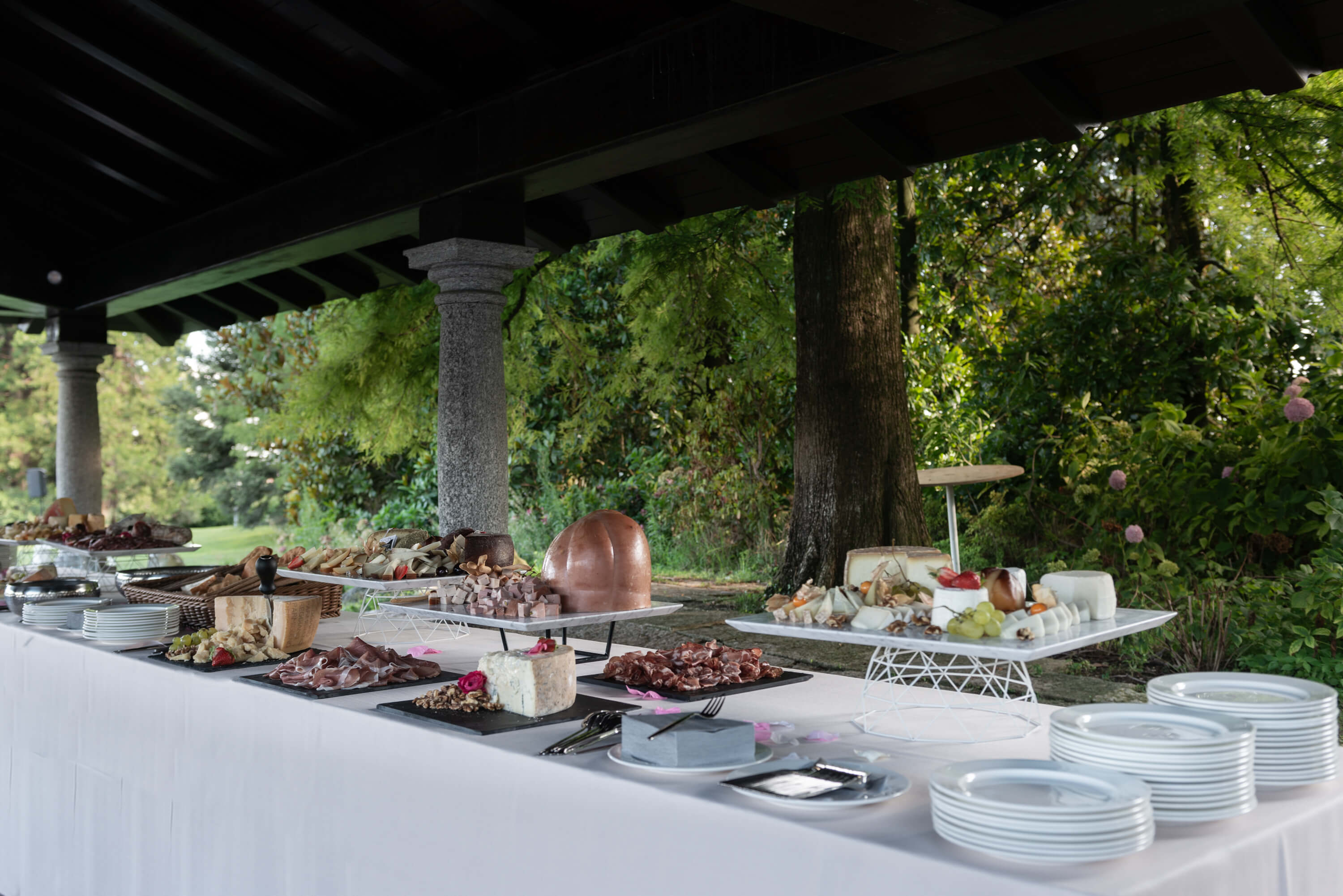 Cibo per catering matrimonio