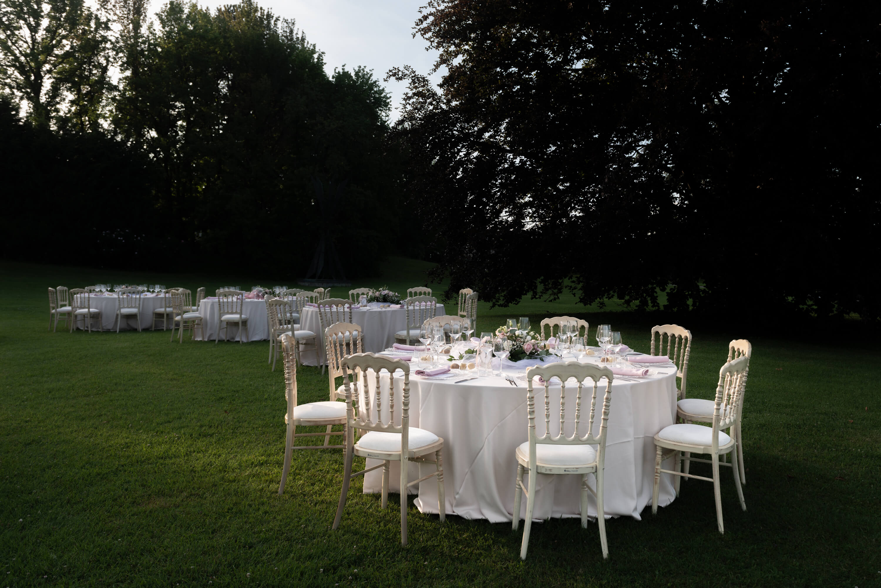 Allestimento location per matrimonio