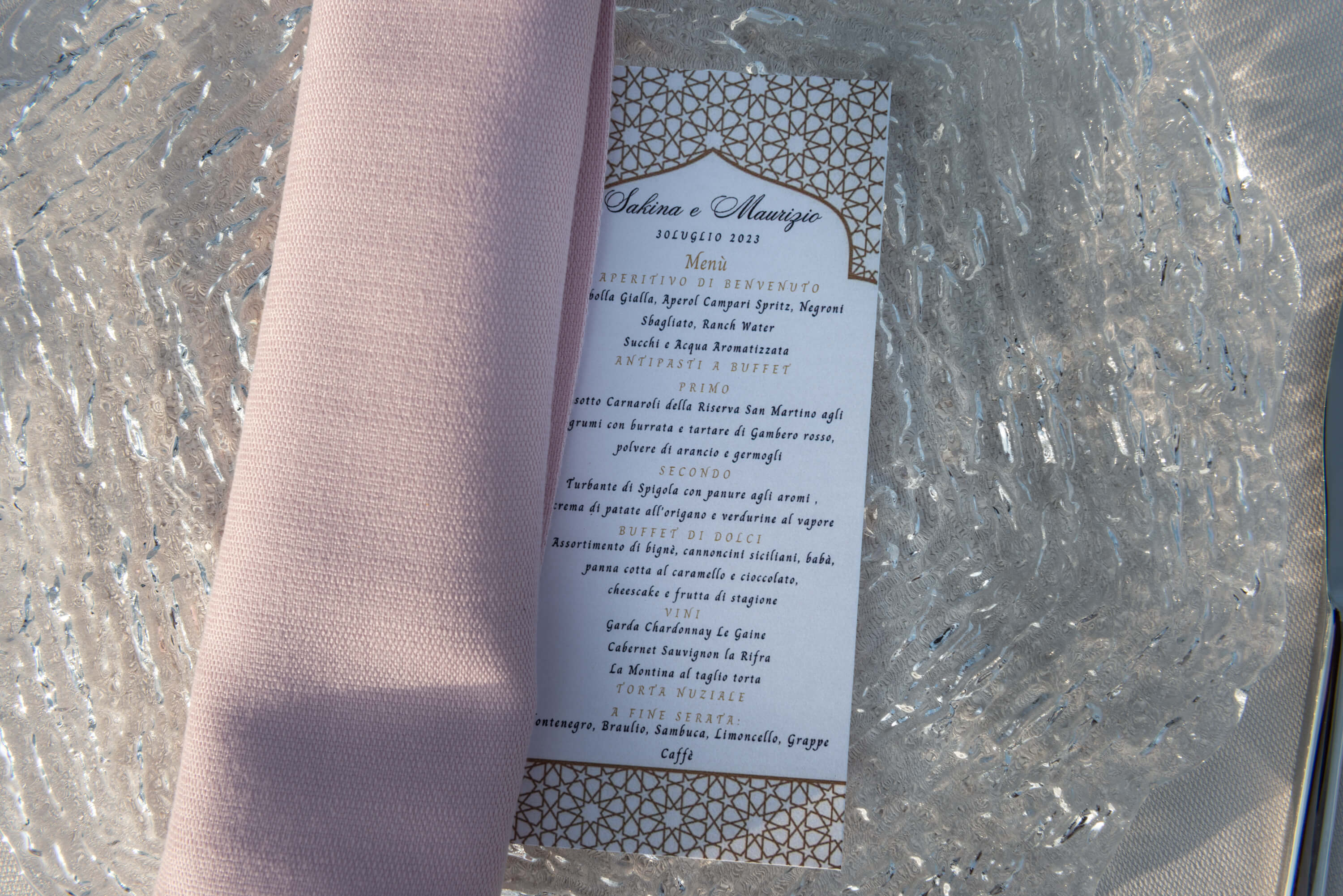 Allestimento location per matrimonio