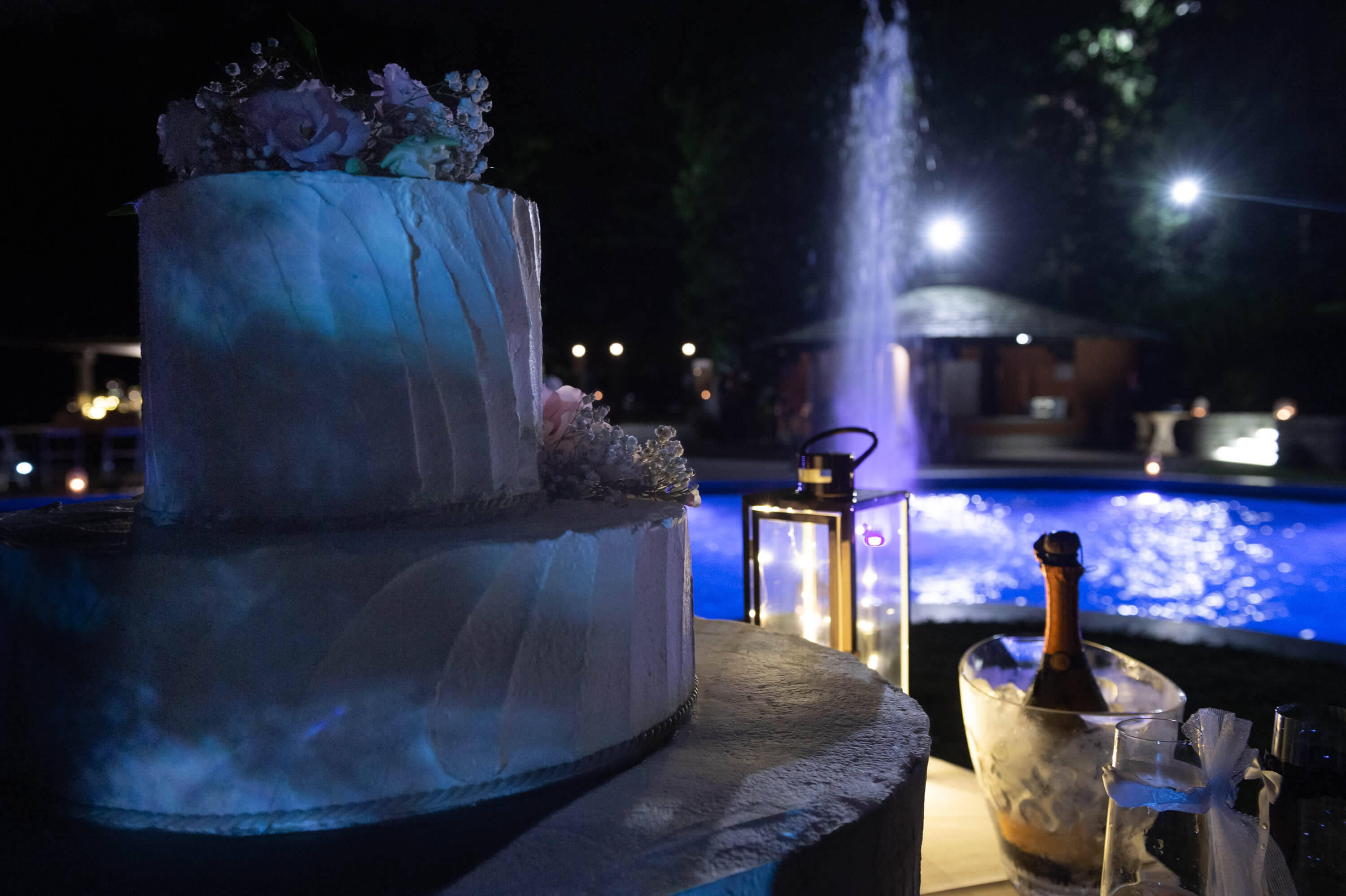 Allestimento location per matrimonio