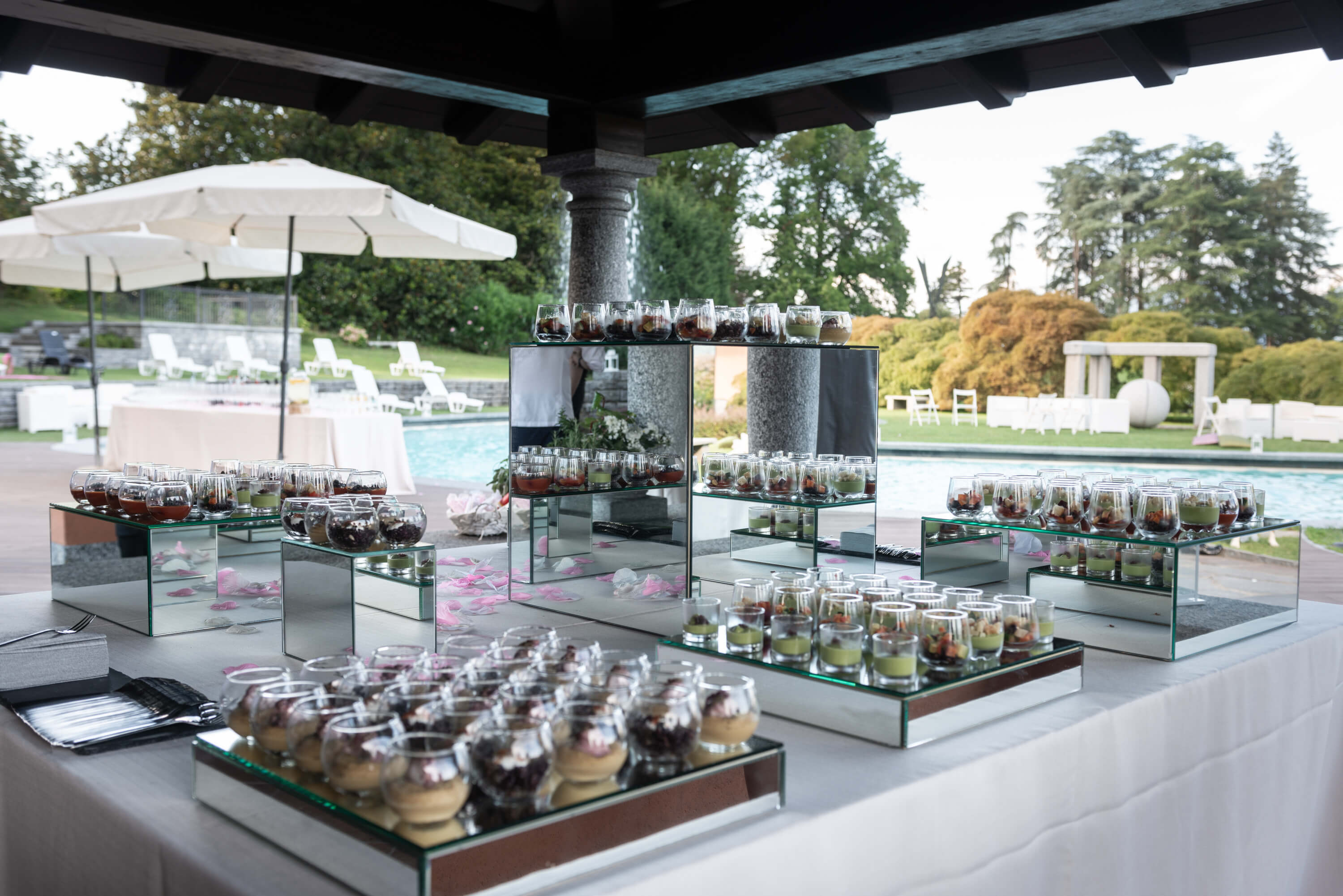 allestimento tavolo evento