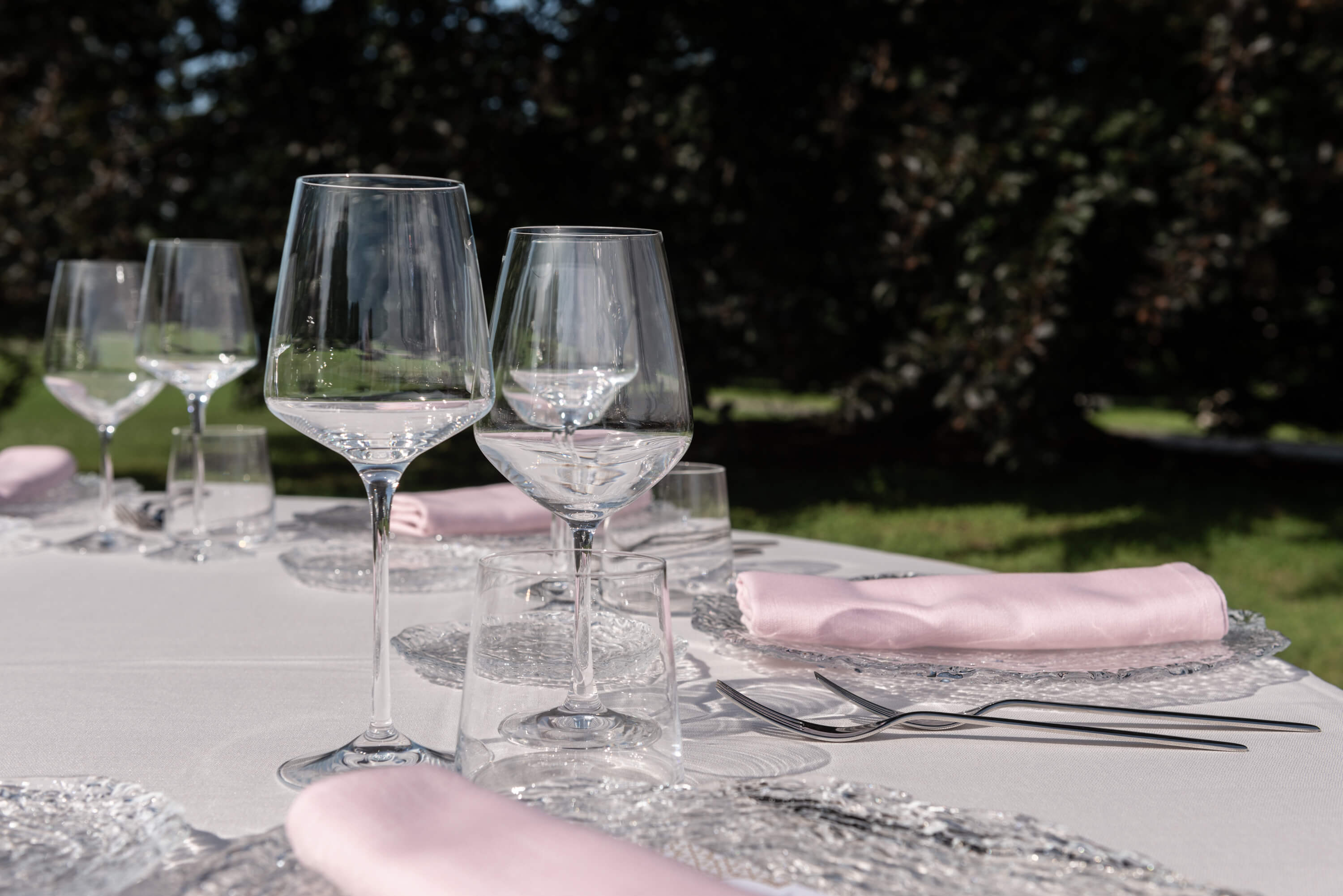 allestimento tavolo evento